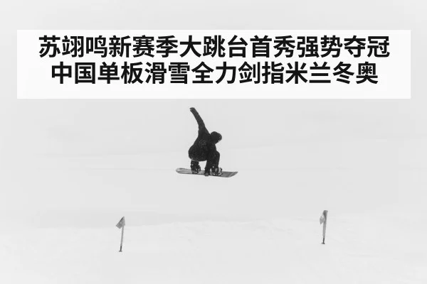苏翊鸣新赛季大跳台首秀强势夺冠中国单板滑雪全力剑指米兰冬奥